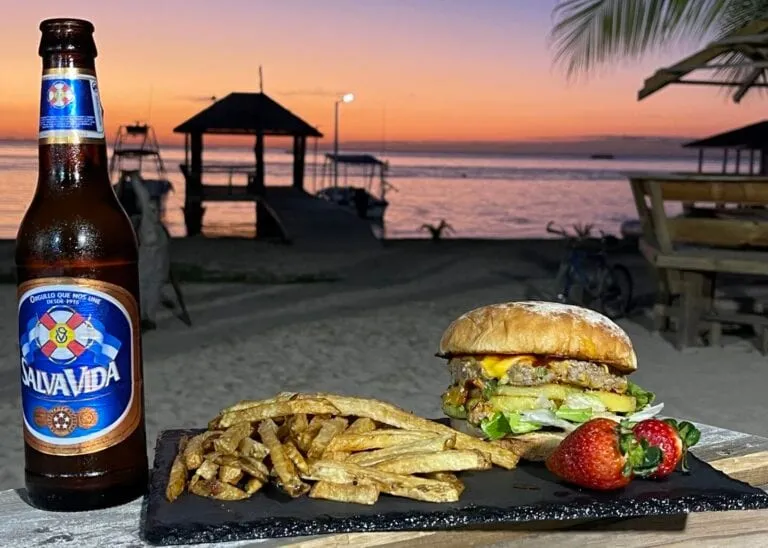The Deco Stop Bar & Grill beachfront at Sea Hunt Divers