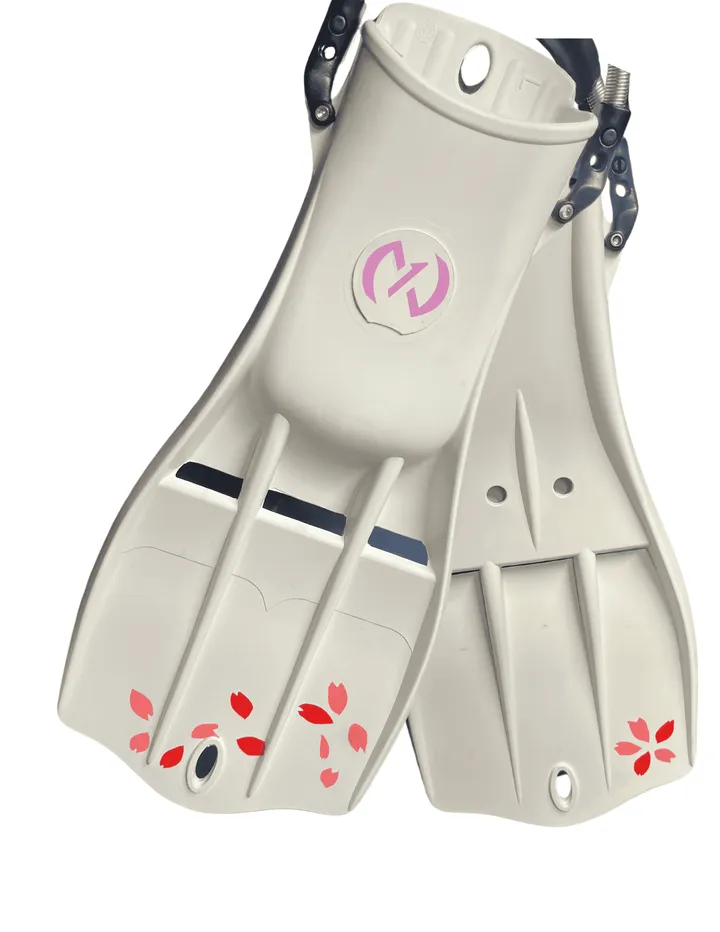 NEX rubber open-heel blade fins — photo 3