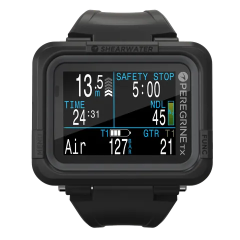 Shearwater Peregrine TX air-integrated dive computer